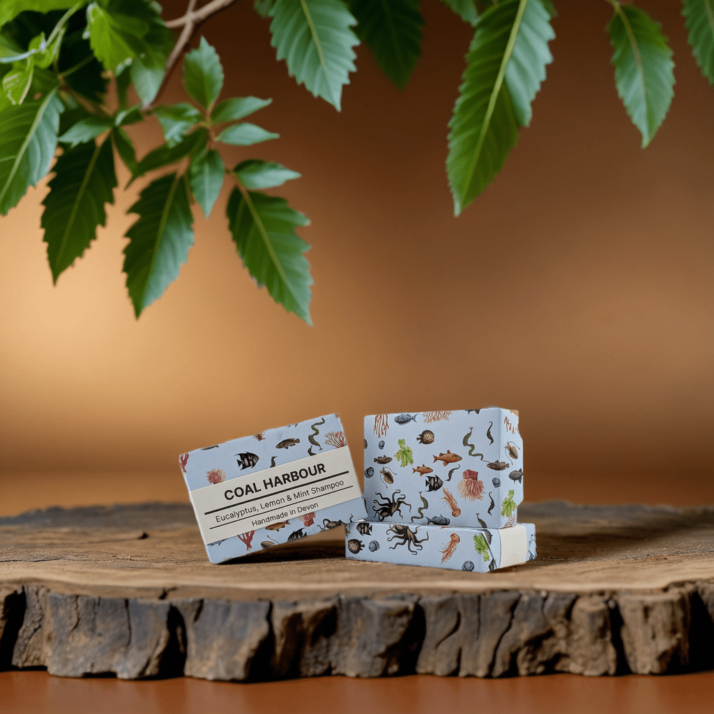 Eucalyptus, Lemon & Mint Solid Shampoo 100g - Coal Harbour