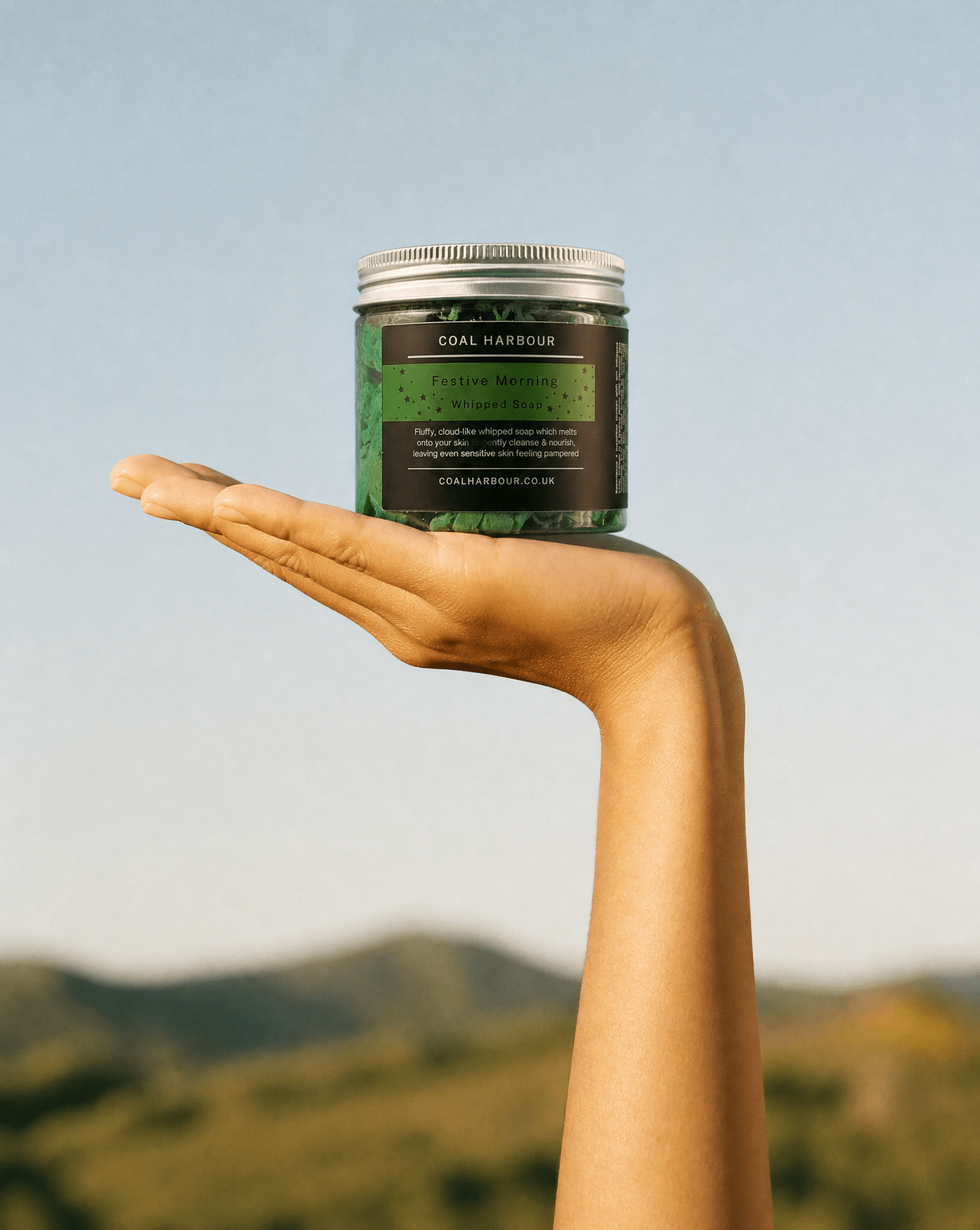Festive Morning Whipped Soap 120g - Coal Harbour