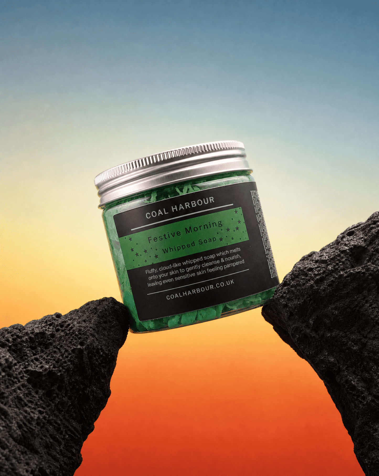 Festive Morning Whipped Soap 120g - Coal Harbour