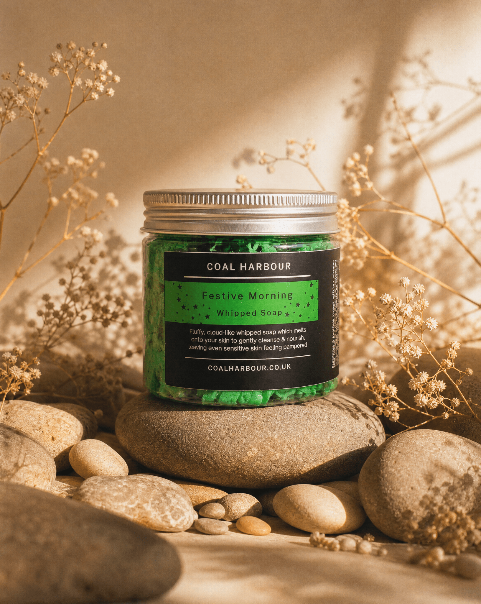 Festive Morning Whipped Soap 120g - Coal Harbour
