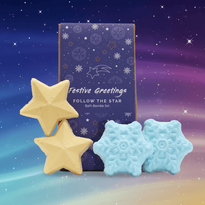Follow the Star Christmas Bath Bomb Gift Pack - Coal Harbour