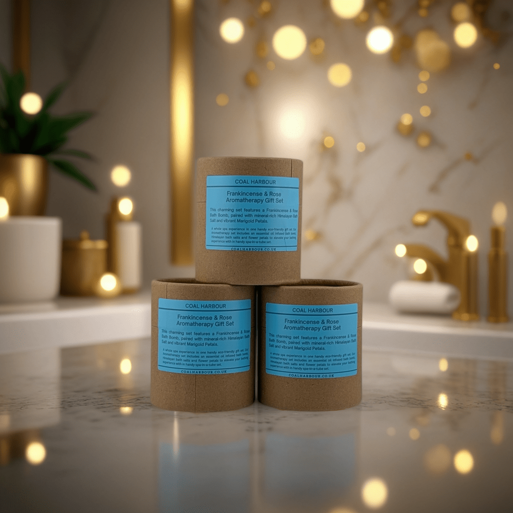 Frankincense & Rose Bath Bomb Gift Set - Coal Harbour