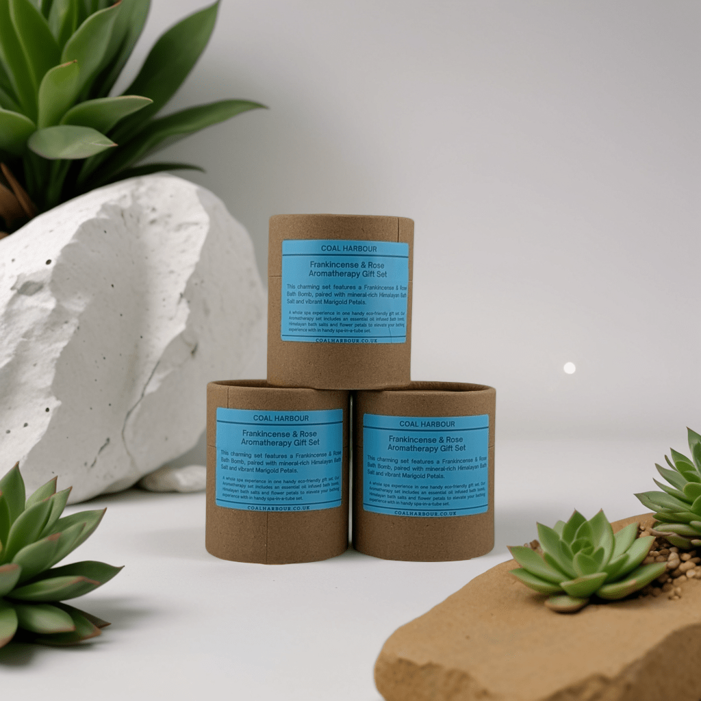 Frankincense & Rose Bath Bomb Gift Set - Coal Harbour