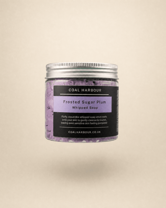 Frosted Sugar Plum Whipped Soap 120g - Coal Harbour