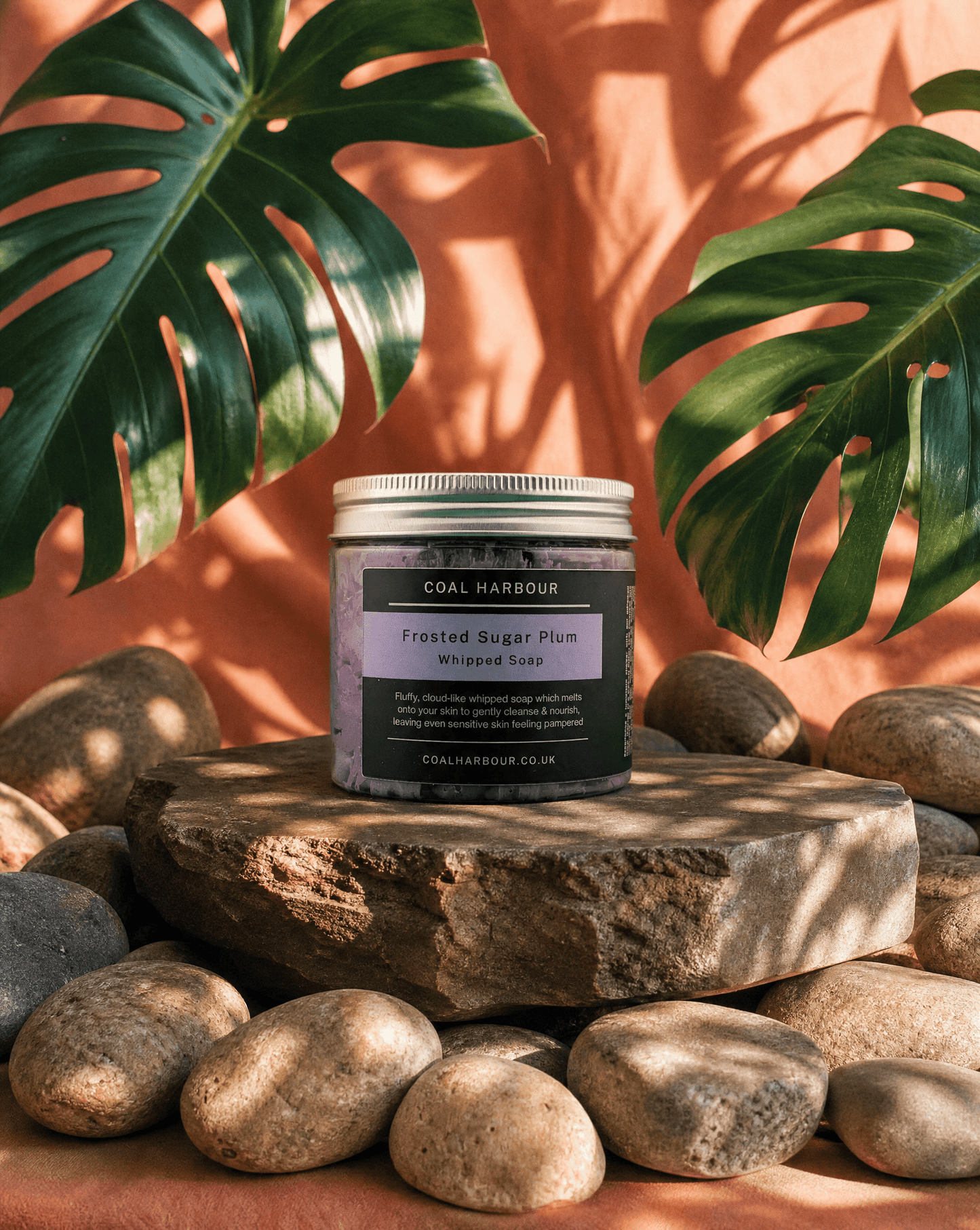 Frosted Sugar Plum Whipped Soap 120g - Coal Harbour