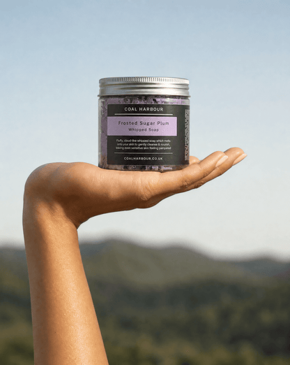 Frosted Sugar Plum Whipped Soap 120g - Coal Harbour