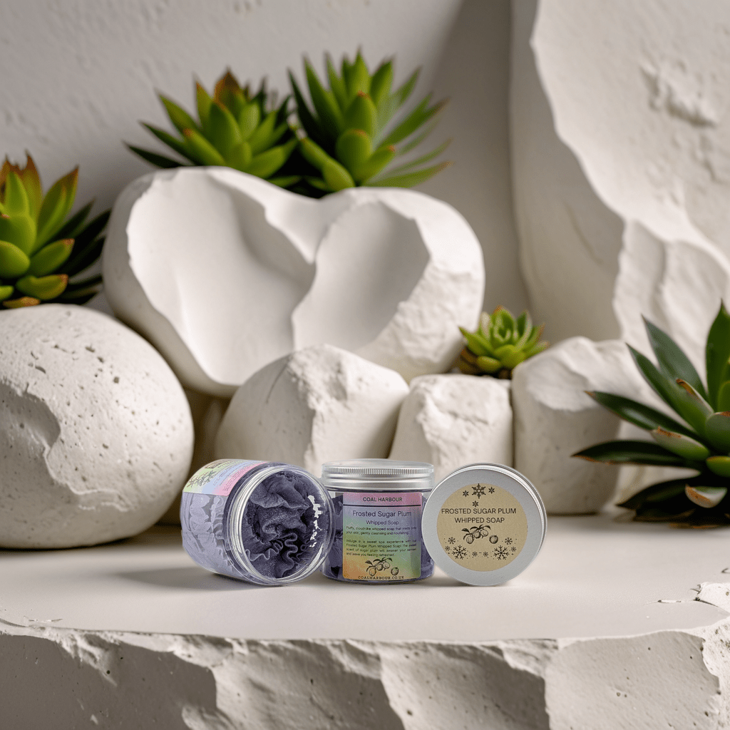 Frosted Sugar Plum Whipped Soap - Coal Harbour
