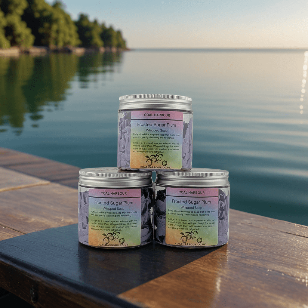 Frosted Sugar Plum Whipped Soap - Coal Harbour