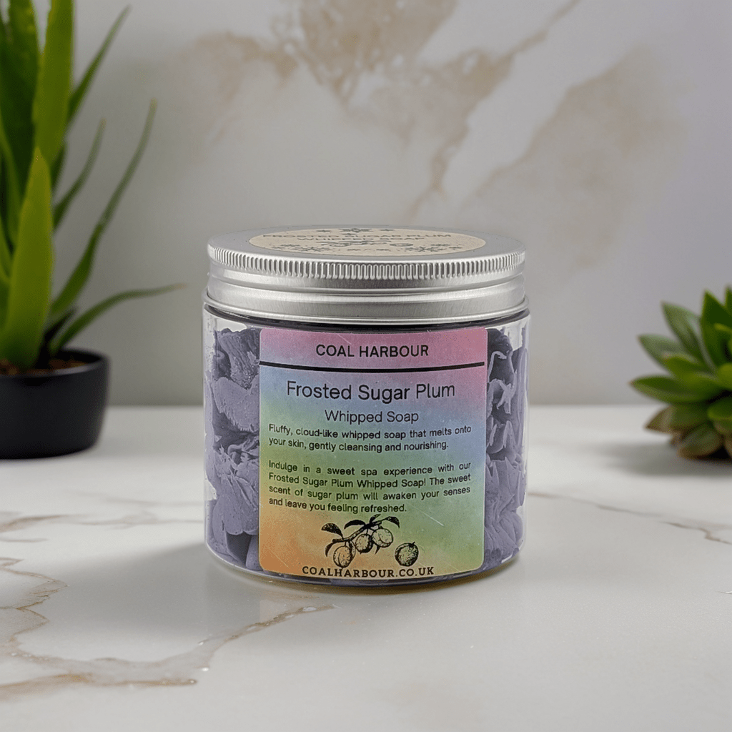 Frosted Sugar Plum Whipped Soap - Coal Harbour