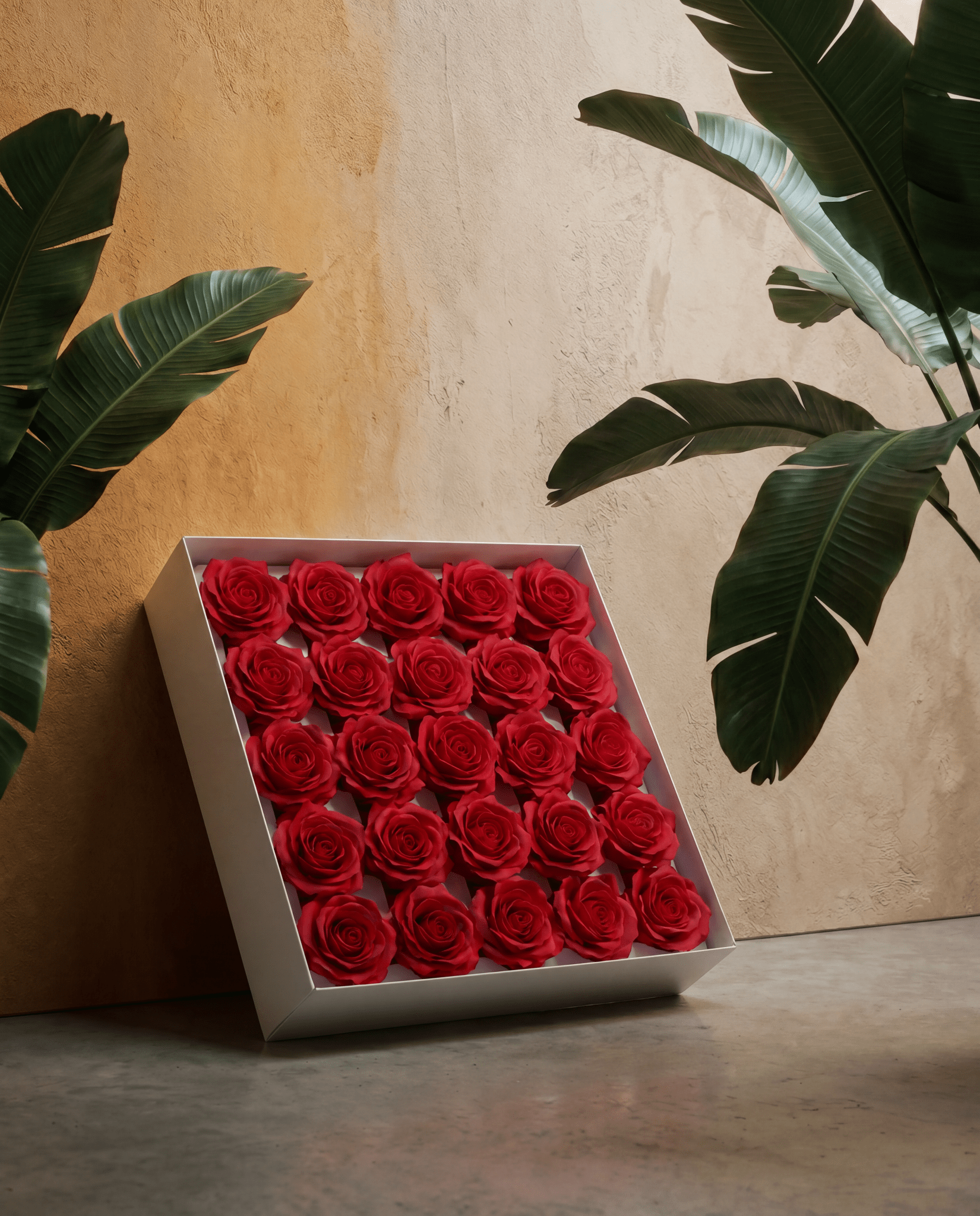 Gift Boxed Soap Flowers - 25 Red Roses - Coal Harbour