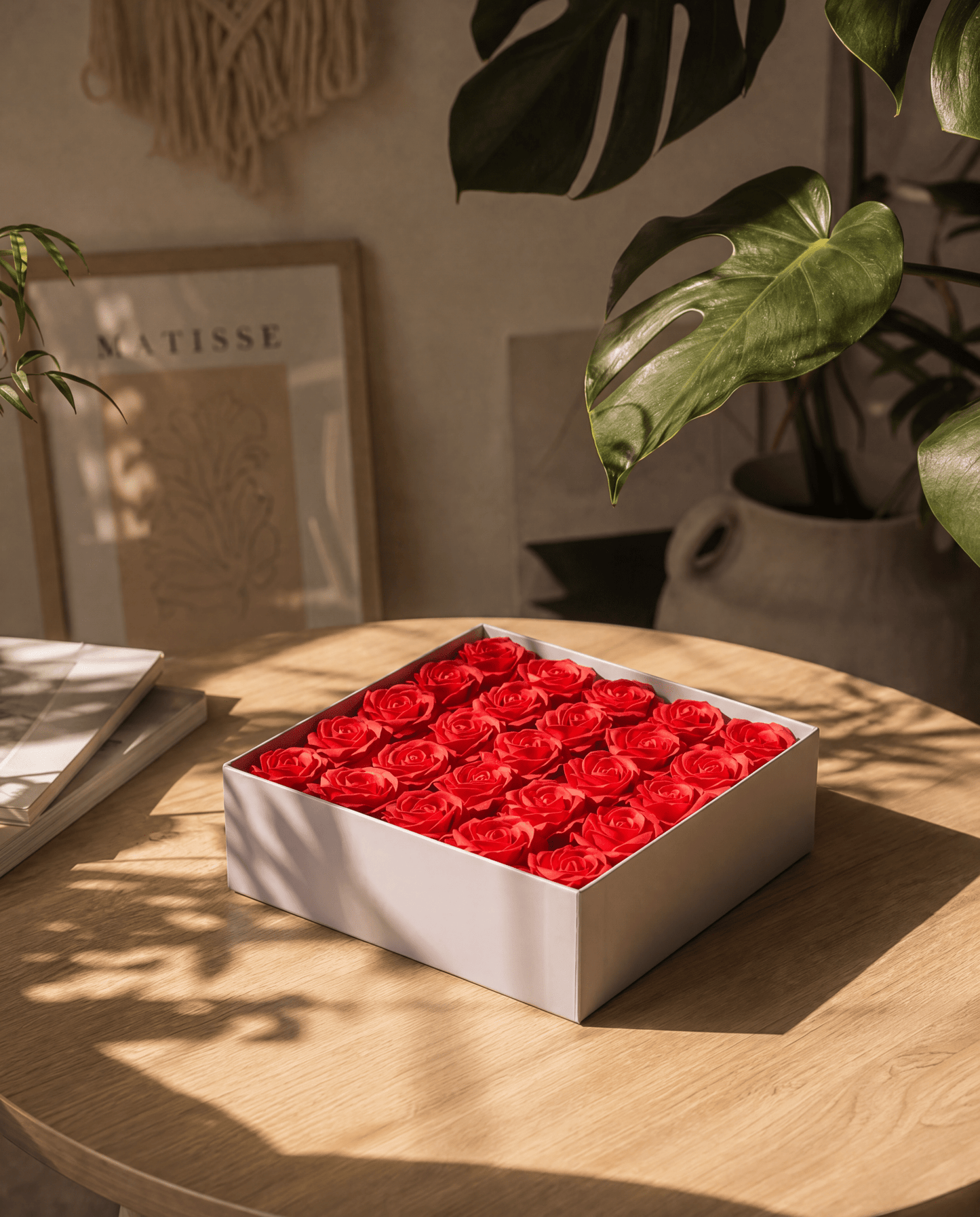 Gift Boxed Soap Flowers - 25 Red Roses - Coal Harbour