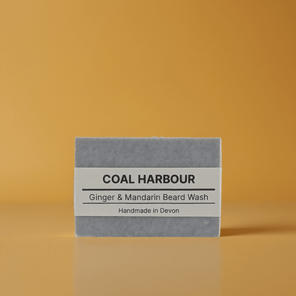 Ginger, Mandarin & Dead Sea Mud 100g Beard Wash Bar - Coal Harbour