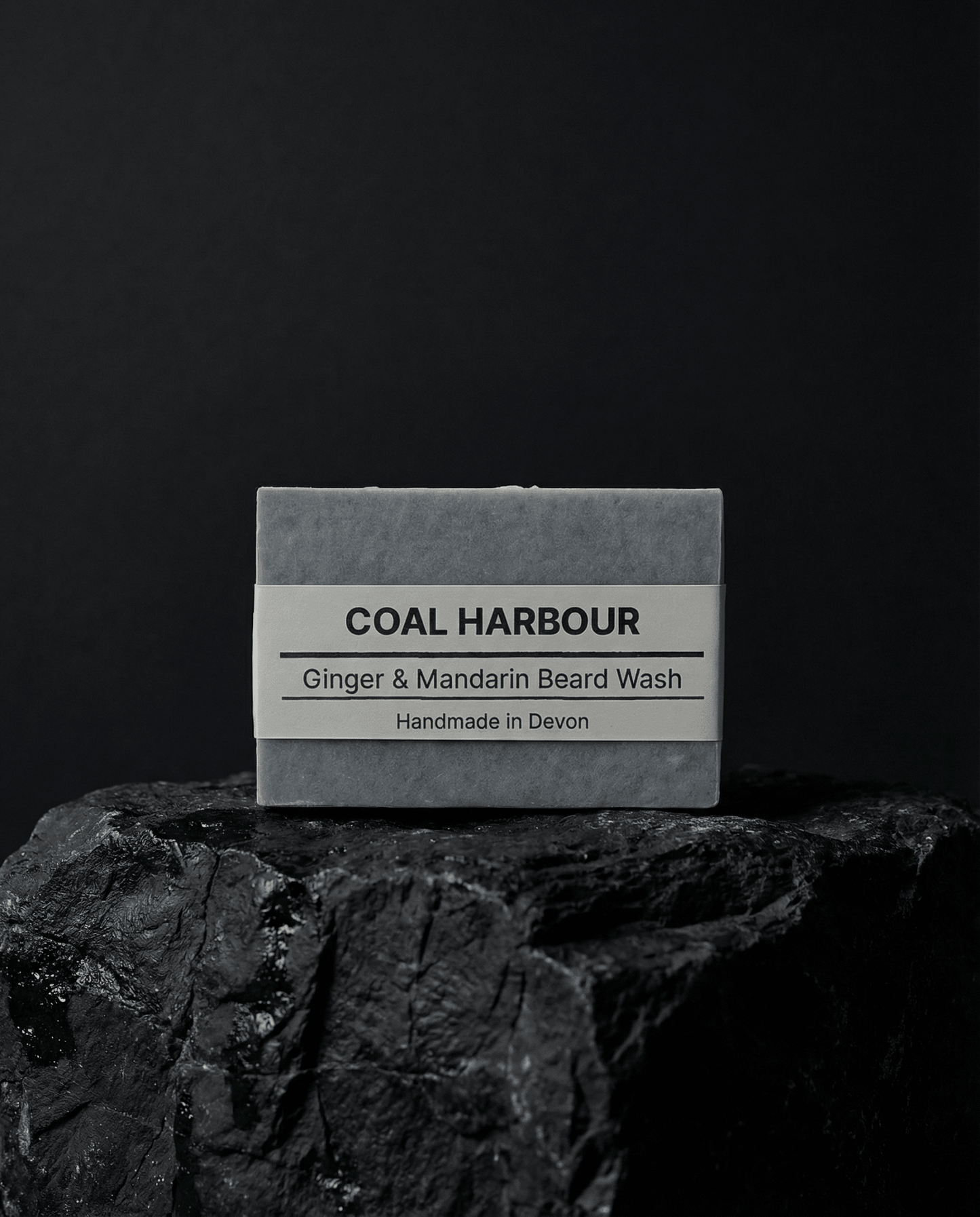 Ginger, Mandarin & Dead Sea Mud 100g Beard Wash Bar - Coal Harbour