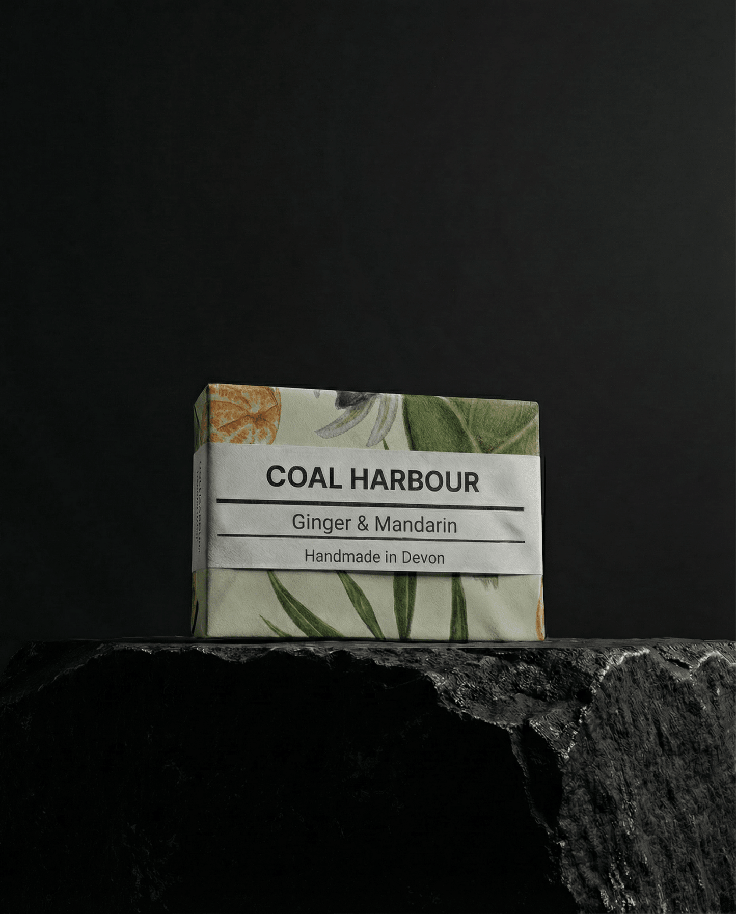 Ginger, Mandarin & Dead Sea Mud 100g Soap Bar - Coal Harbour