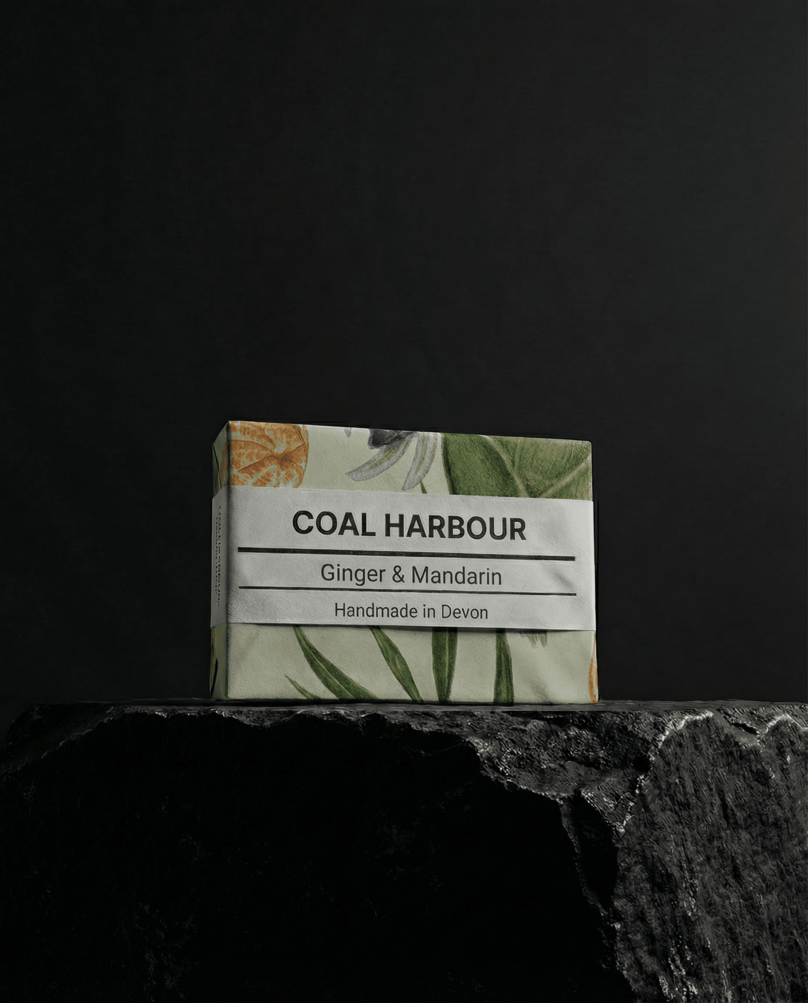 Ginger, Mandarin & Dead Sea Mud 100g Soap Bar - Coal Harbour