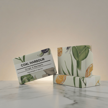 Ginger, Mandarin & Dead Sea Mud 100g Soap Bar - Coal Harbour