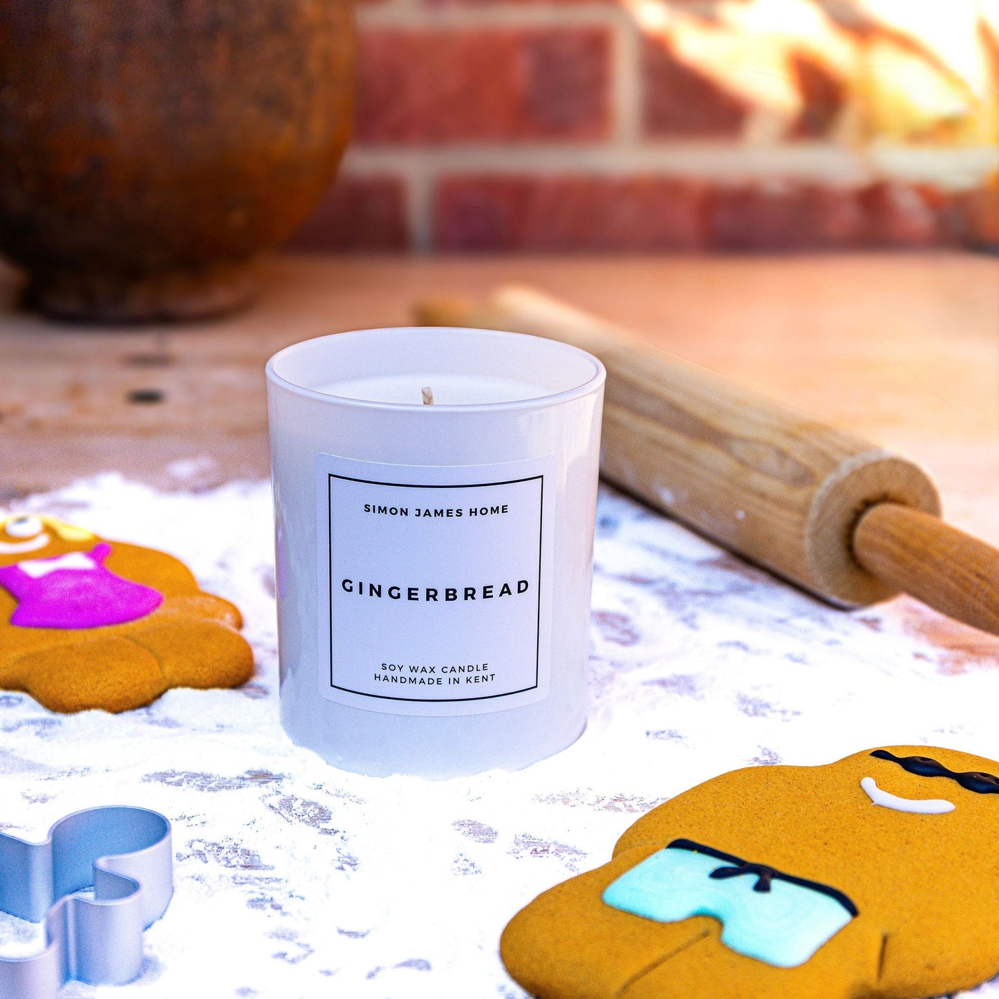 Gingerbread Handmade Soy Wax Candle - Coal Harbour