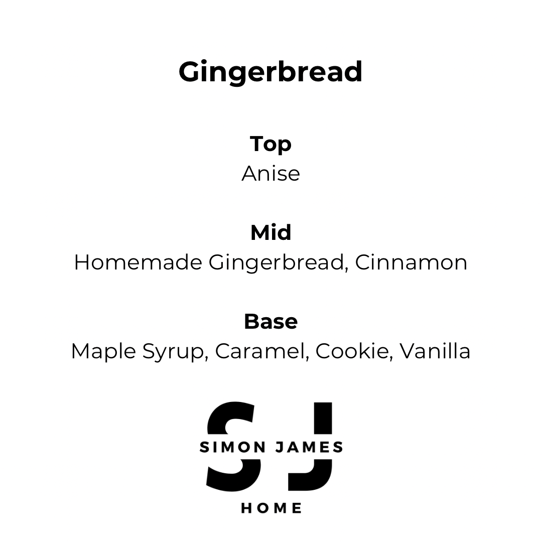 Gingerbread Handmade Soy Wax Candle - Coal Harbour