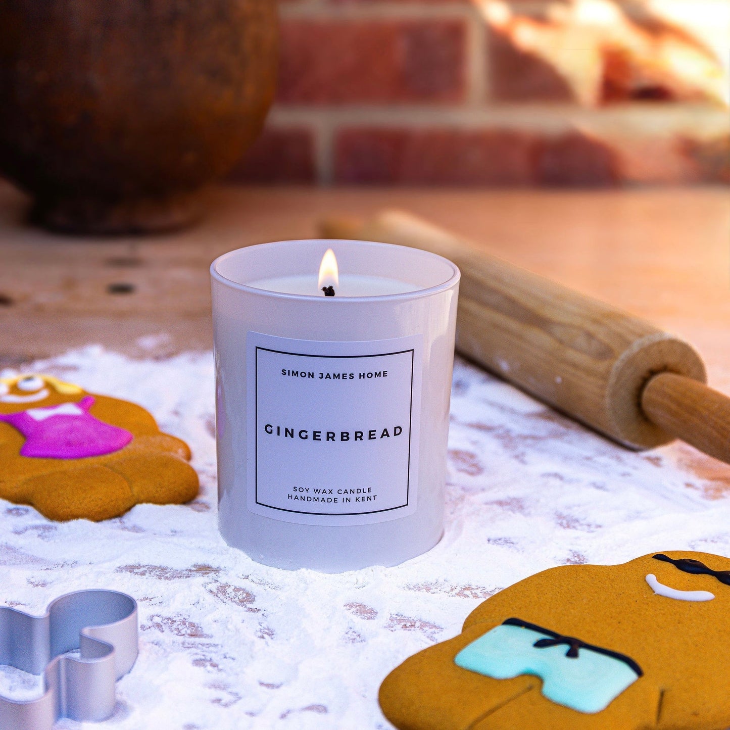 Gingerbread Handmade Soy Wax Candle - Coal Harbour