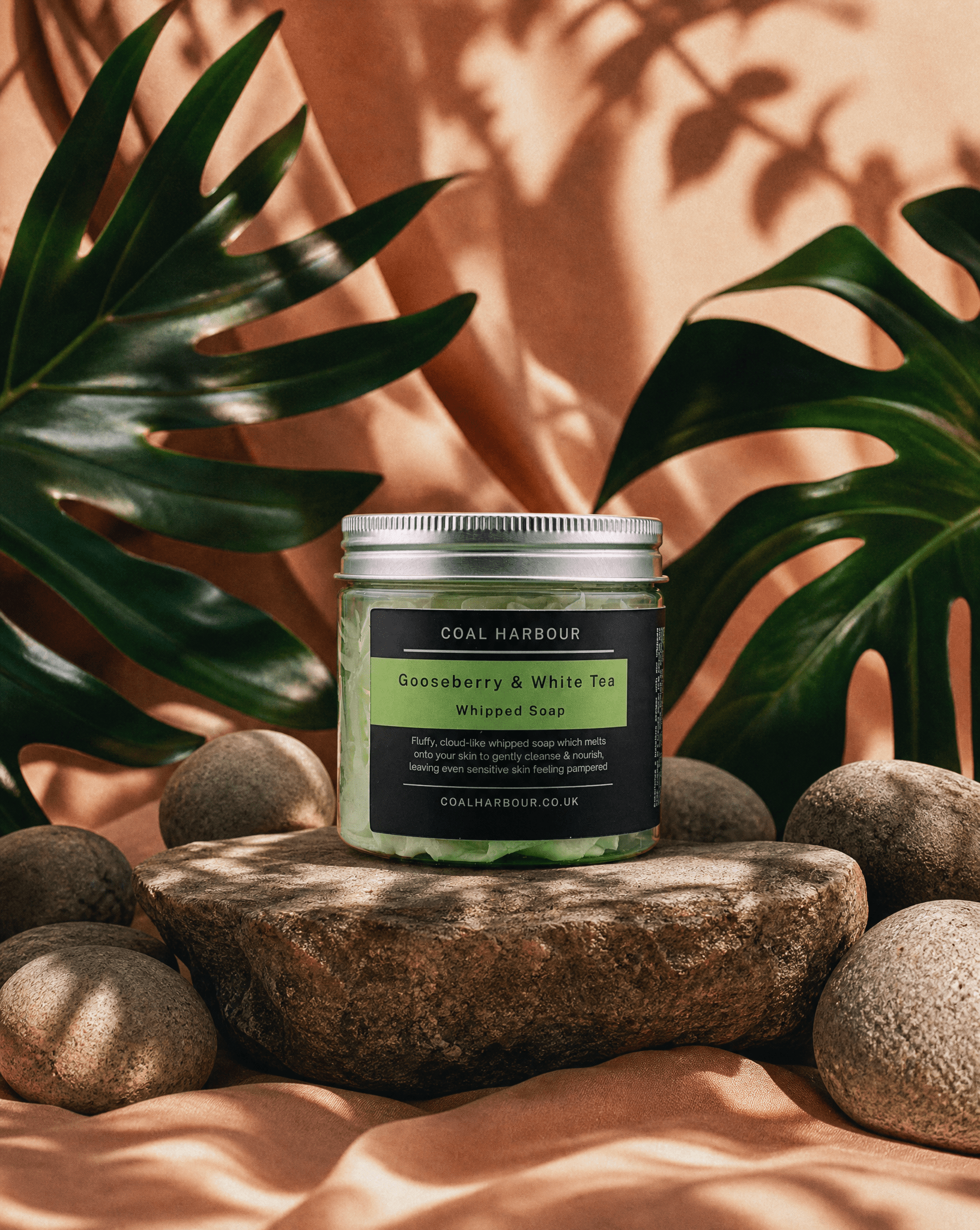 Gooseberry & White Tea Whipped Soap 120g - Coal Harbour