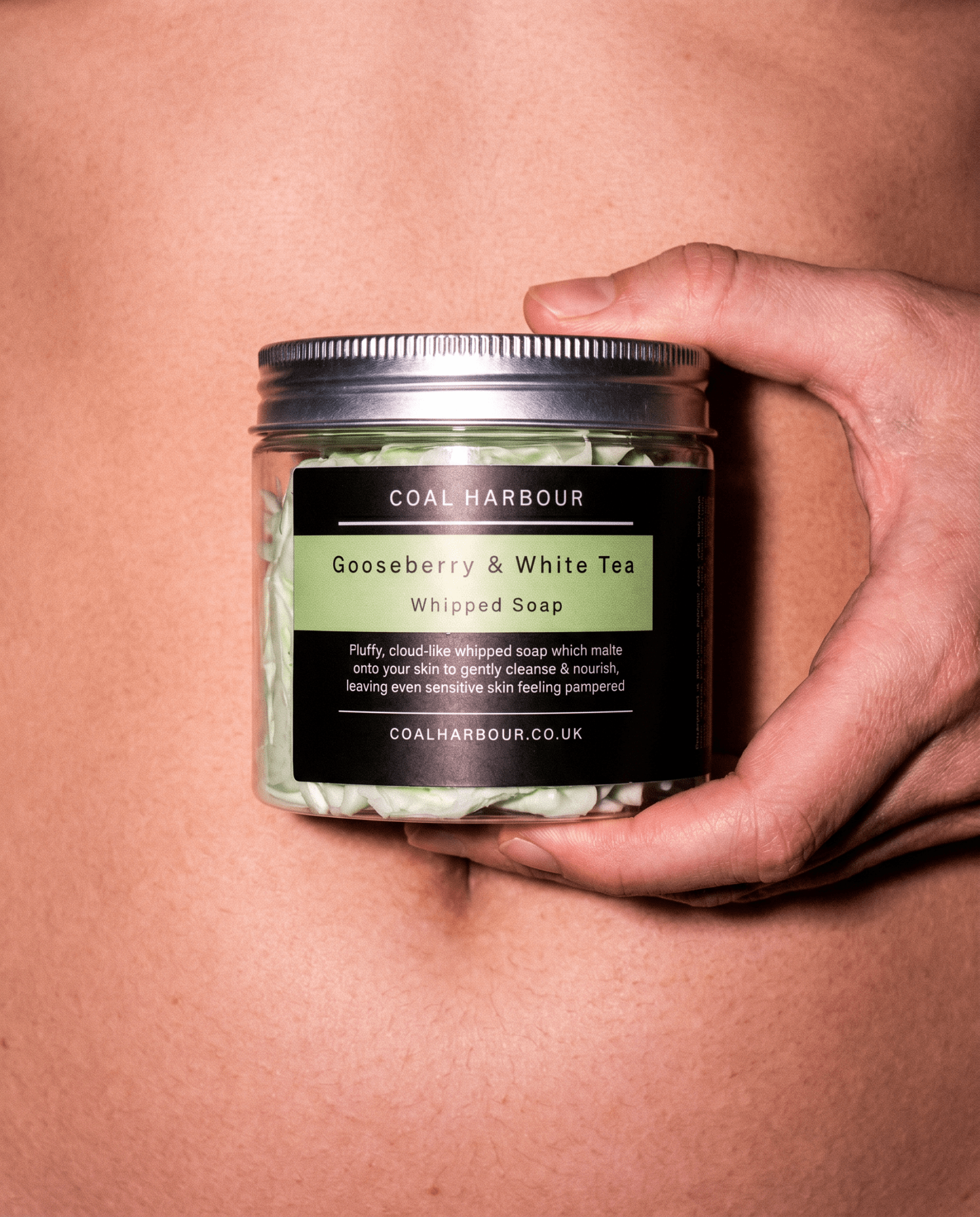 Gooseberry & White Tea Whipped Soap 120g - Coal Harbour