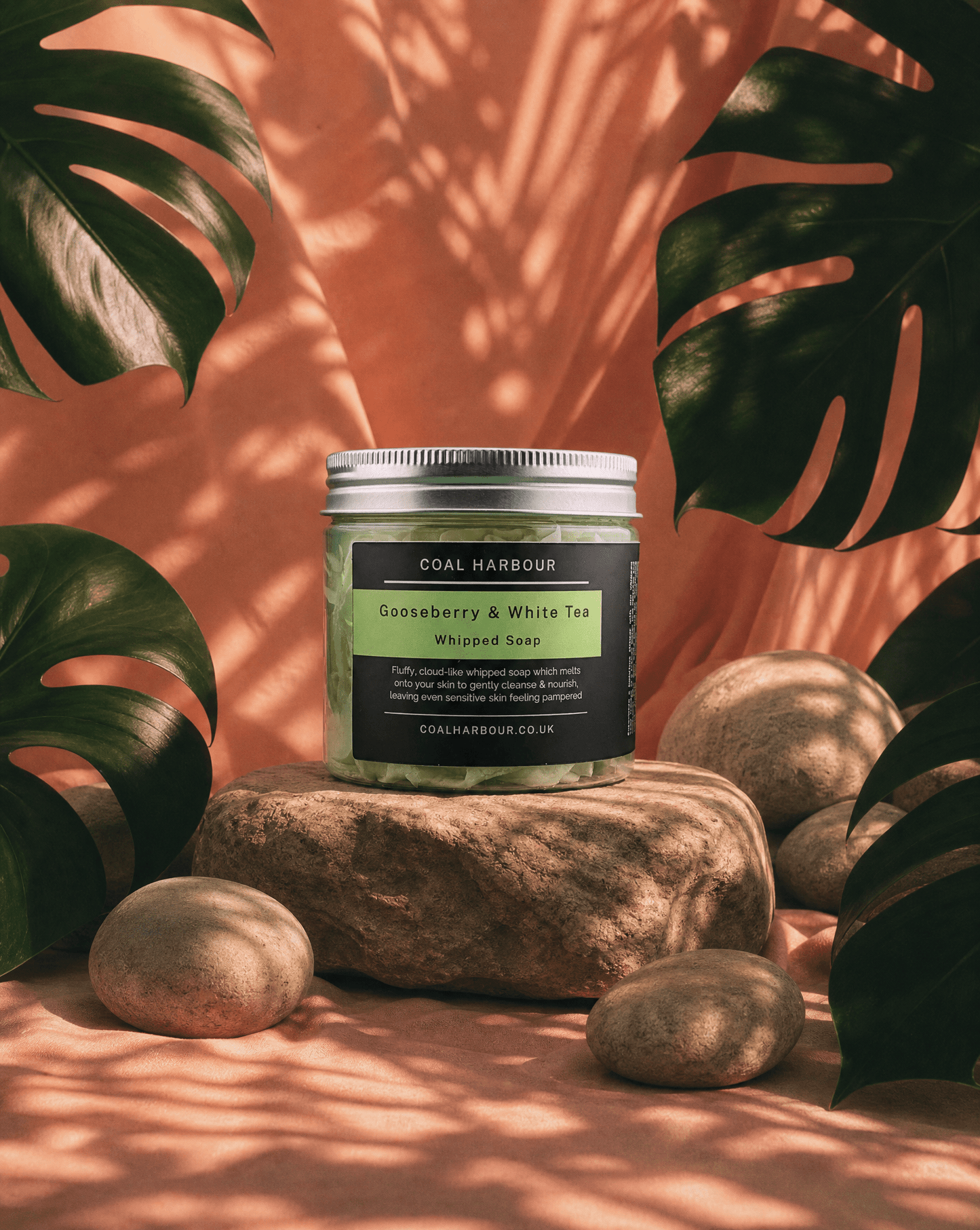 Gooseberry & White Tea Whipped Soap 120g - Coal Harbour