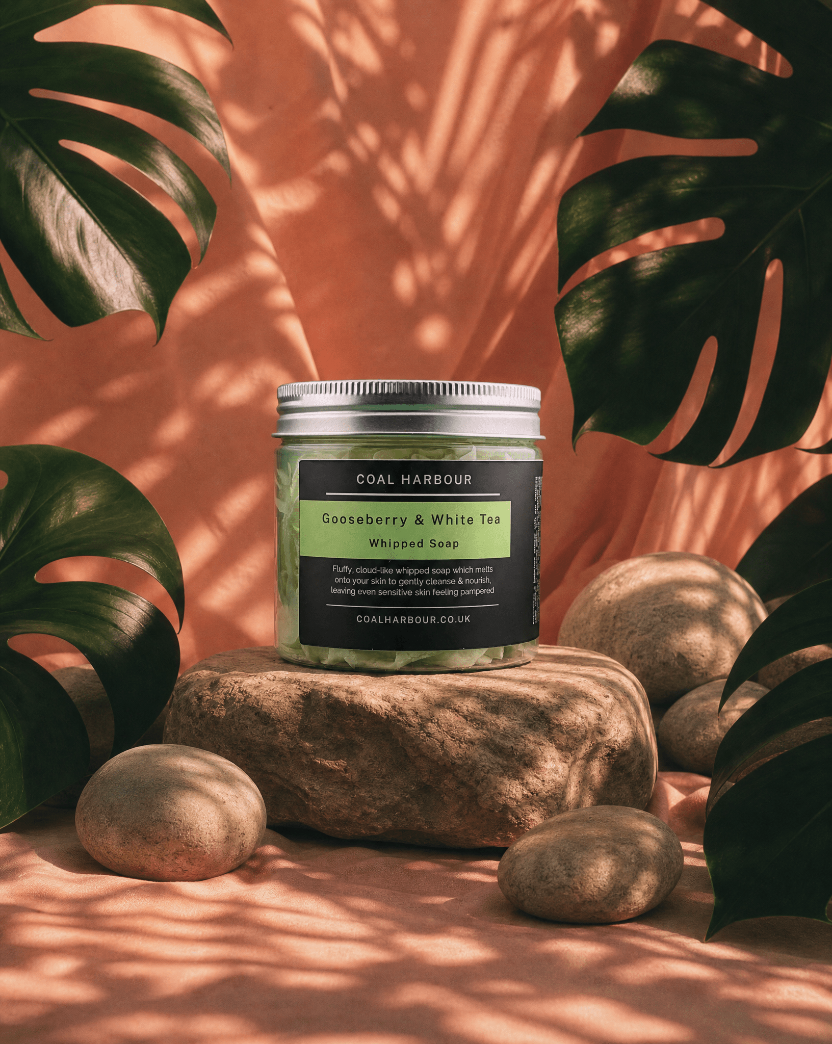 Gooseberry & White Tea Whipped Soap 120g - Coal Harbour