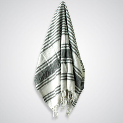 Hammam Spa Towel - Charcoal - Coal Harbour