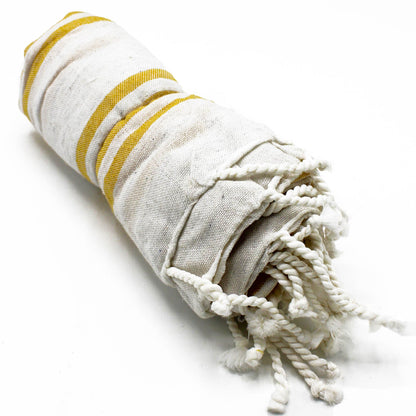Hammam Spa Towel - Sunrise Yellow - Coal Harbour