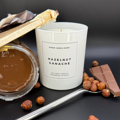 Hazelnut Ganache Candle - Handmade Soy Wax - Coal Harbour
