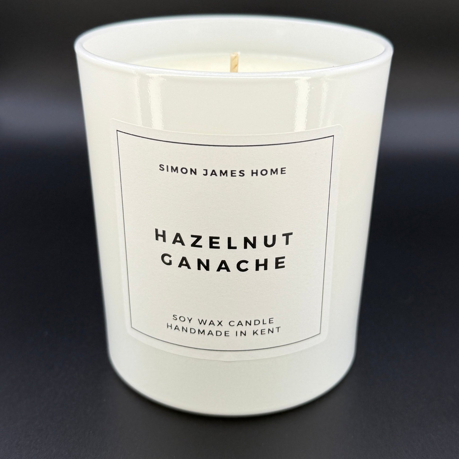 Hazelnut Ganache Handmade Soy Wax Candle - Coal Harbour