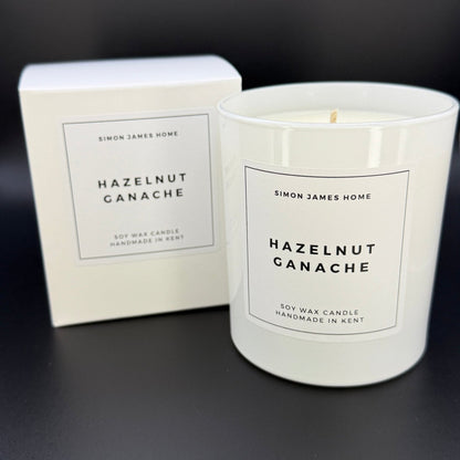 Hazelnut Ganache Handmade Soy Wax Candle - Coal Harbour