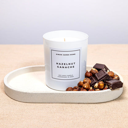 Hazelnut Ganache Handmade Soy Wax Candle - Coal Harbour