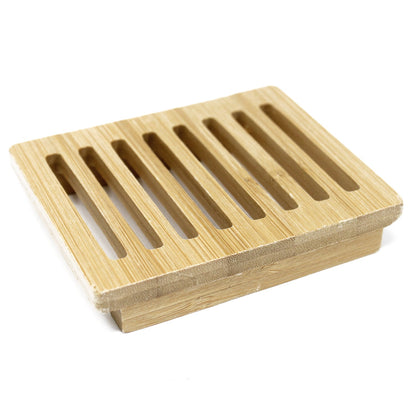 Hemu Wood Soap Dish - Piano - Coal Harbour