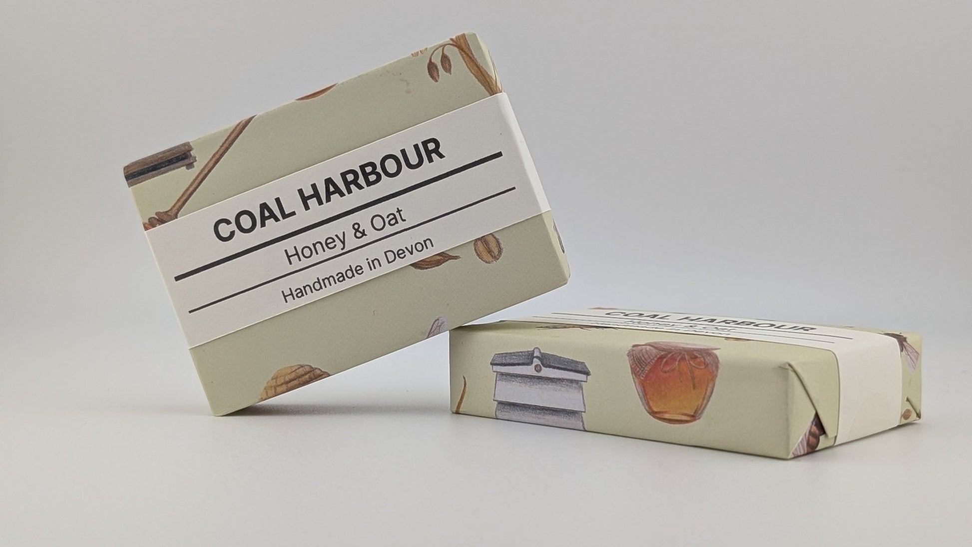 Honey & Oat 100g Soap Bar - Coal Harbour
