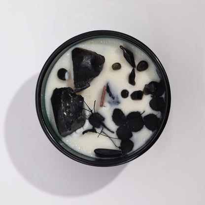 Hop Hare Crystal Magic Flower Candle - The Knight of Swords - Coal Harbour