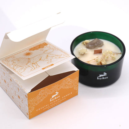 Hop Hare Crystal Magic Flower Candle - The Lion - Coal Harbour
