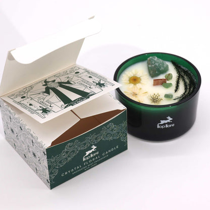 Hop Hare Crystal Magic Flower Candle - The Magician - Coal Harbour