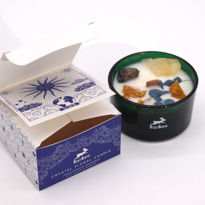 Hop Hare Crystal Magic Flower Candle - The Sun - Coal Harbour