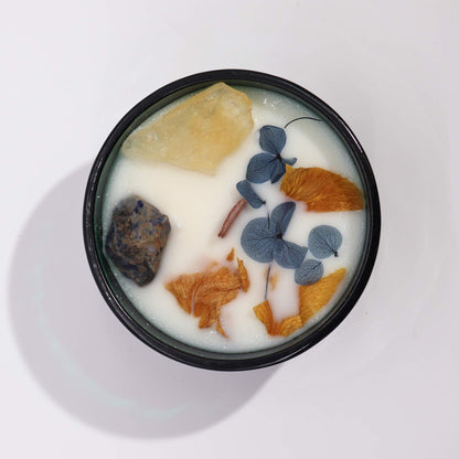 Hop Hare Crystal Magic Flower Candle - The Sun - Coal Harbour