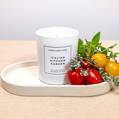 Italian Kitchen Garden Handmade Soy Wax Candle - Coal Harbour