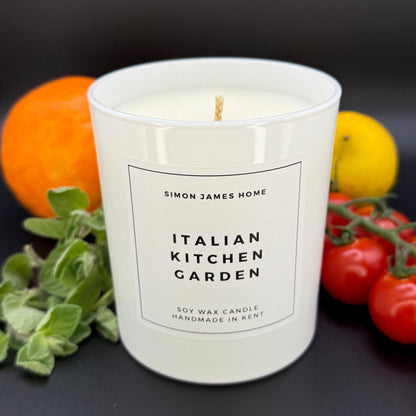 Italian Kitchen Garden Handmade Soy Wax Candle - Coal Harbour