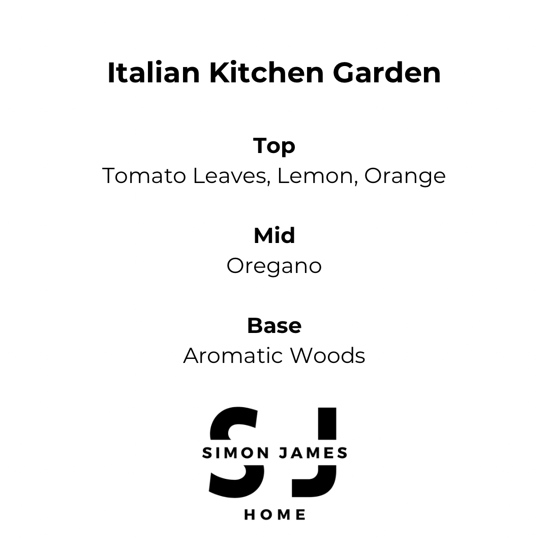 Italian Kitchen Garden Handmade Soy Wax Candle - Coal Harbour