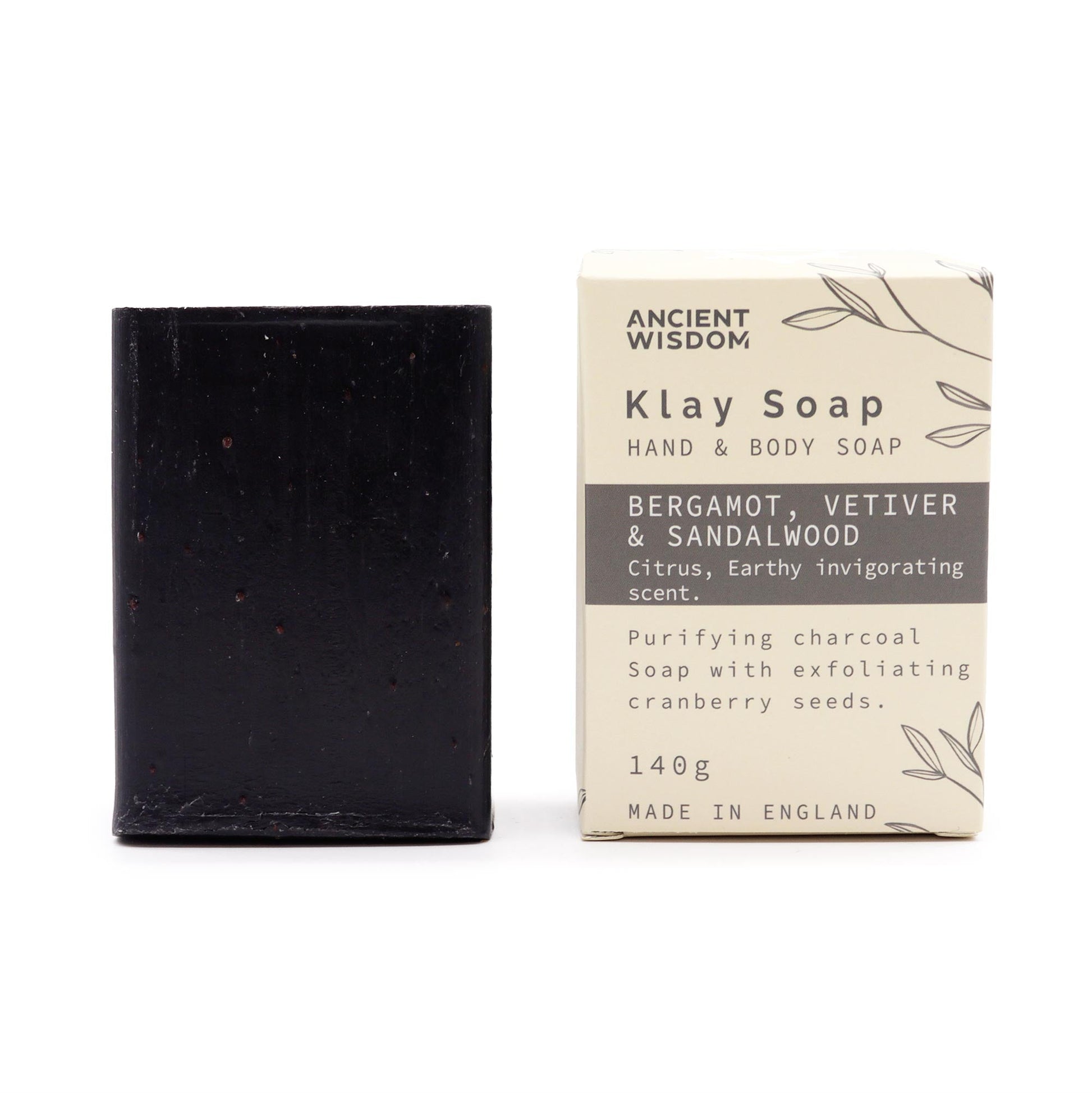 Klay Soap - Bergamot & Sandalwood - Coal Harbour