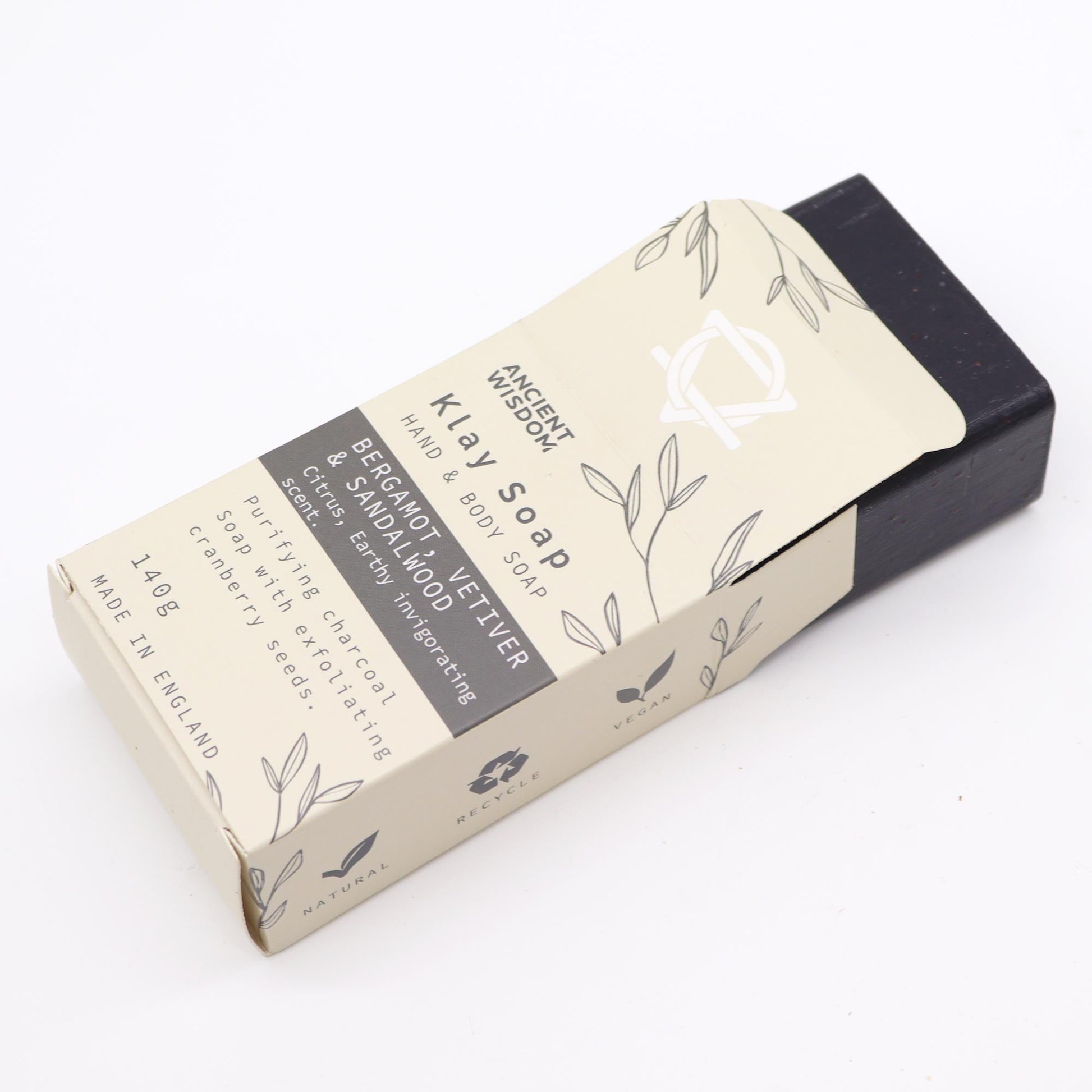 Klay Soap - Bergamot & Sandalwood - Coal Harbour