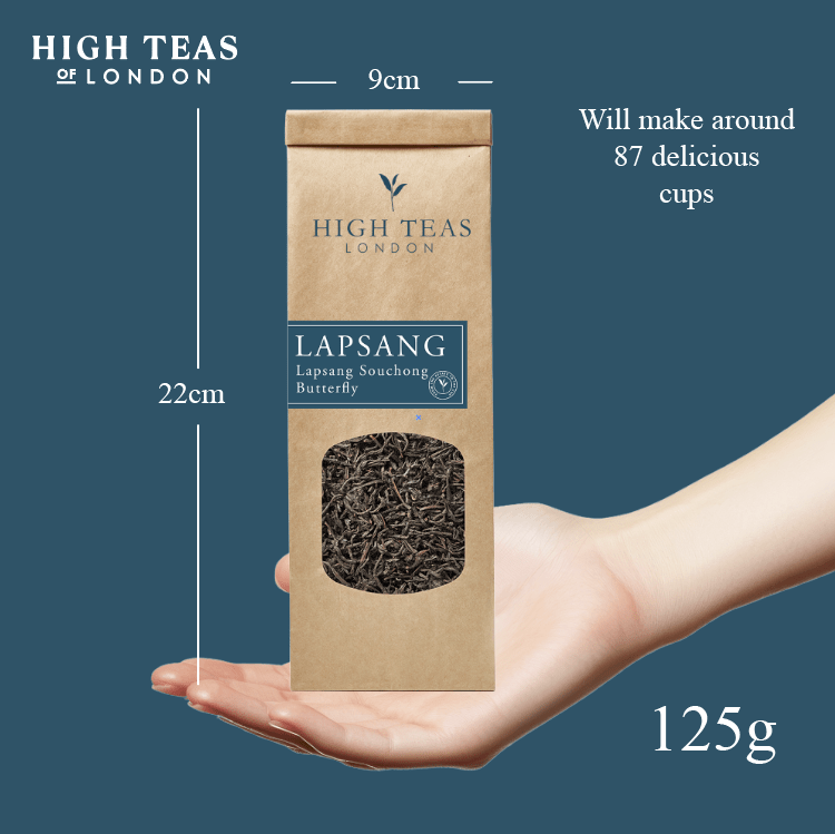 Lapsang Souchong Loose Leaf Tea - Butterfly Smoked Black Tea - Coal Harbour