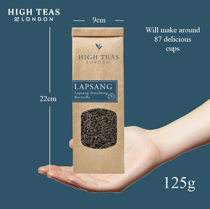 Lapsang Souchong Loose Leaf Tea - Butterfly Smoked Black Tea - Coal Harbour