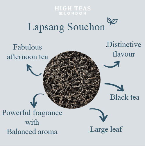 Lapsang Souchong Loose Leaf Tea - Butterfly Smoked Black Tea - Coal Harbour