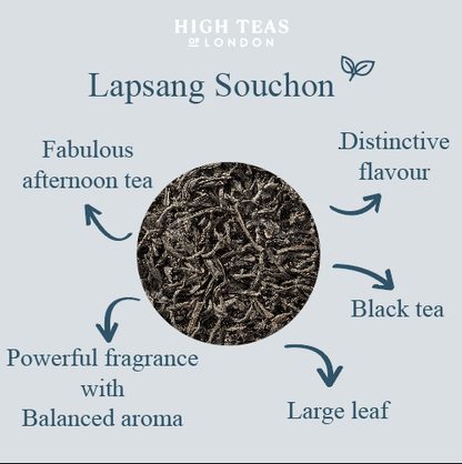 Lapsang Souchong Loose Leaf Tea - Butterfly Smoked Black Tea - Coal Harbour