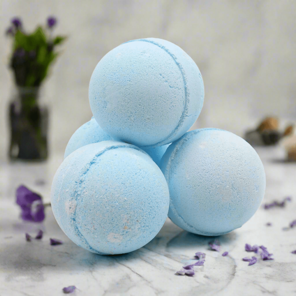 Lavender & Marjoram Essential Oil Bath Bomb - Coal Harbour